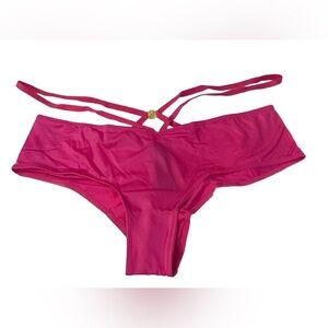 Victoria's Secret Very Sexy Hot Pink Cheeky Satin Panty